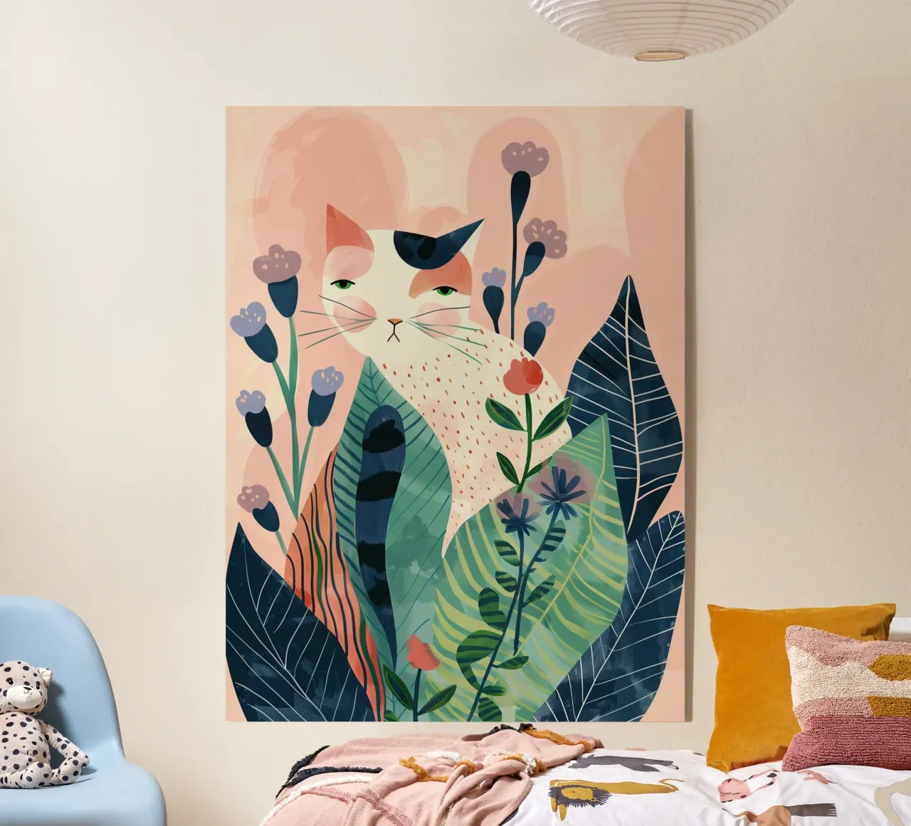 Calico cat plexiglass da Clara August