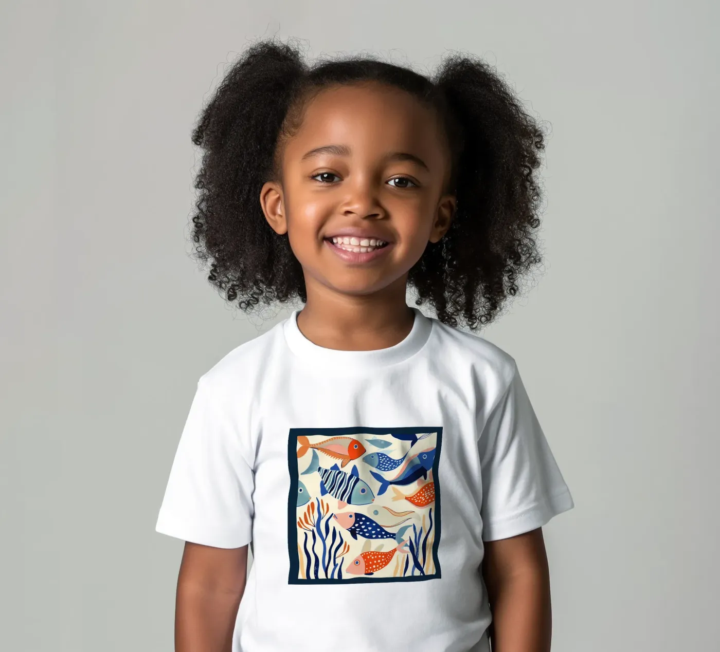 Dancing Fish t-shirt bambini da Luca