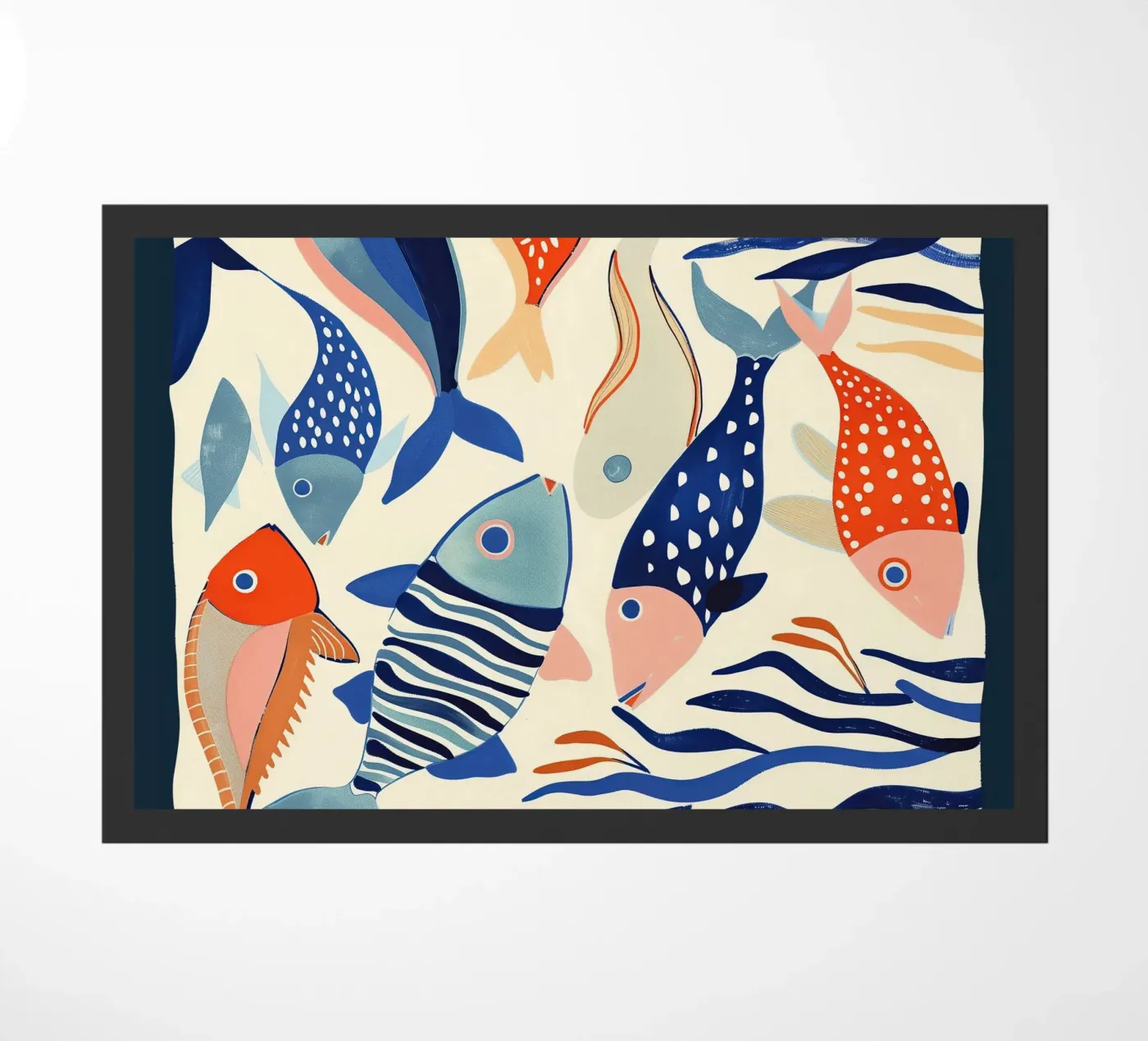Dancing Fish paillasson de Luca