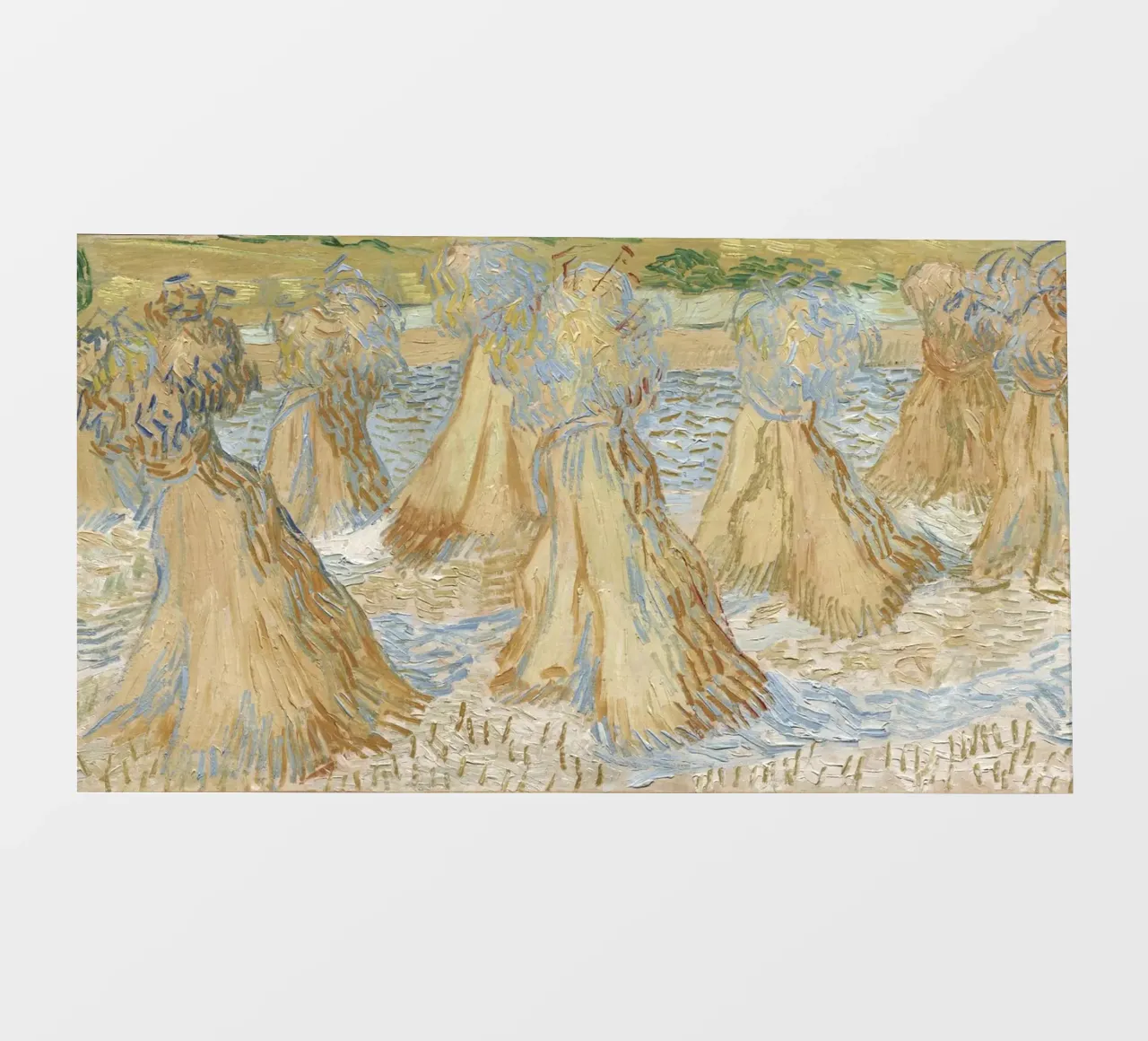 Vincent van Gogh - Weizengarben - 1985 PVC Plane von Timeless Artworks