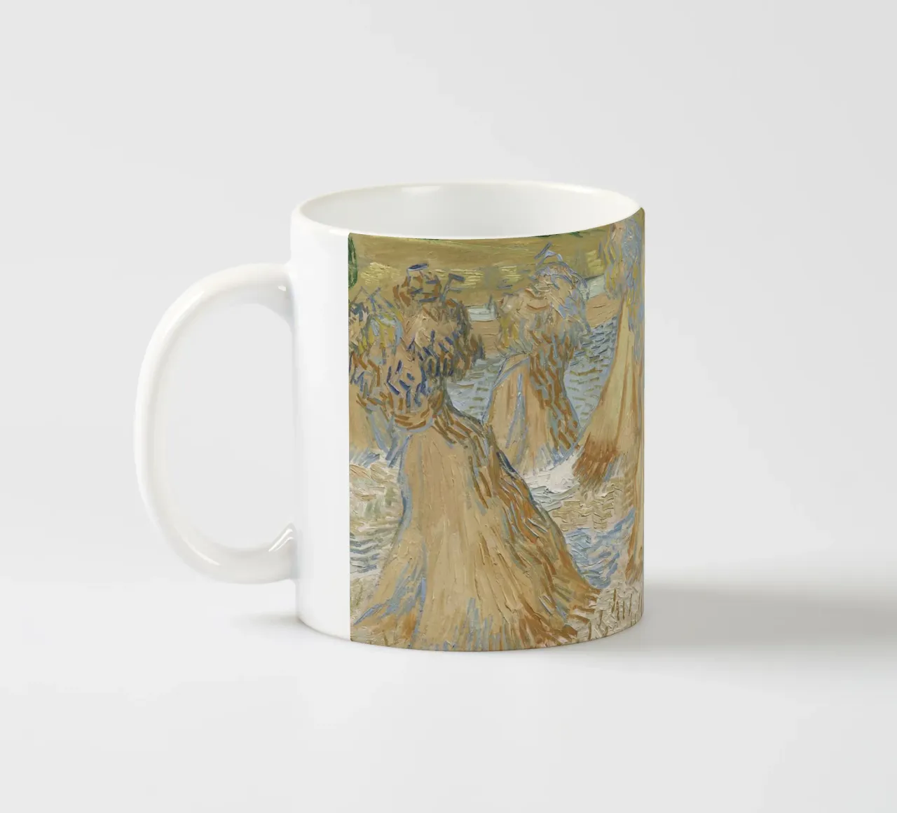 Vincent van Gogh - Weizengarben - 1985 Keramik Tasse von Timeless Artworks