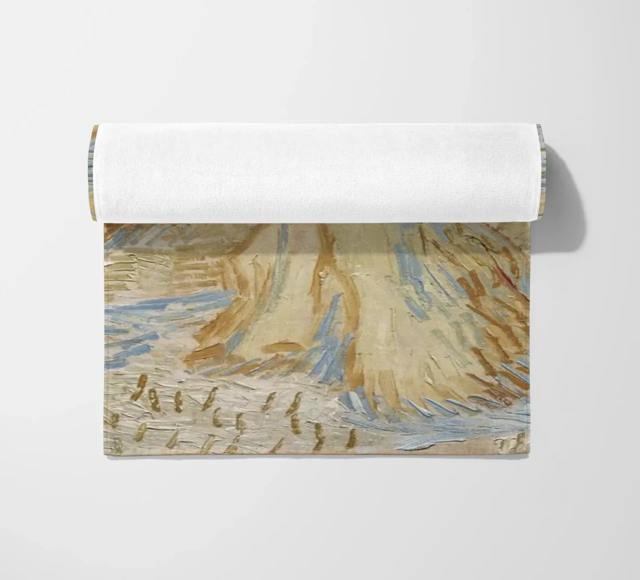Vincent van Gogh - Gerbes de blé - 1985 serviette de plage de Timeless Artworks