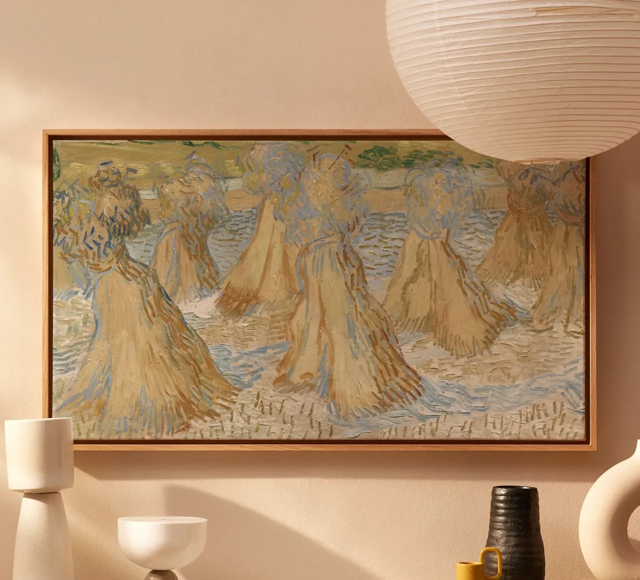 Vincent van Gogh - Weizengarben - 1985 Leinwand von Timeless Artworks