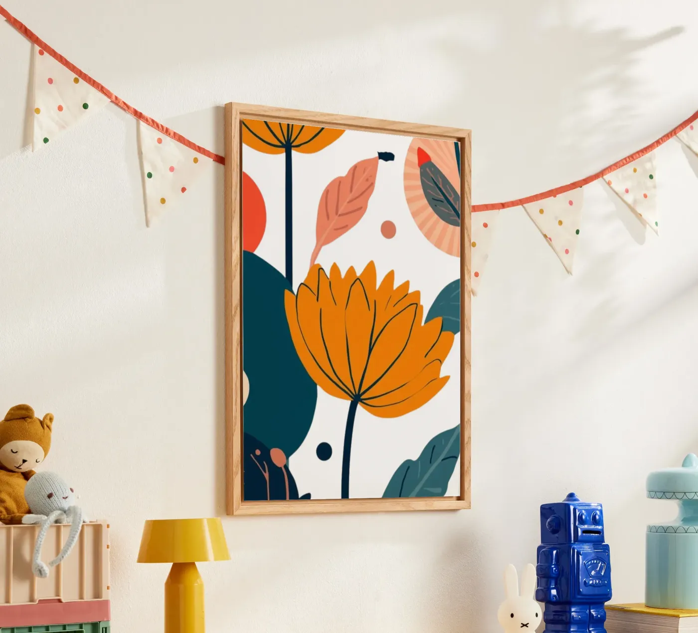 FlowerPower acryl van Tabea Jule