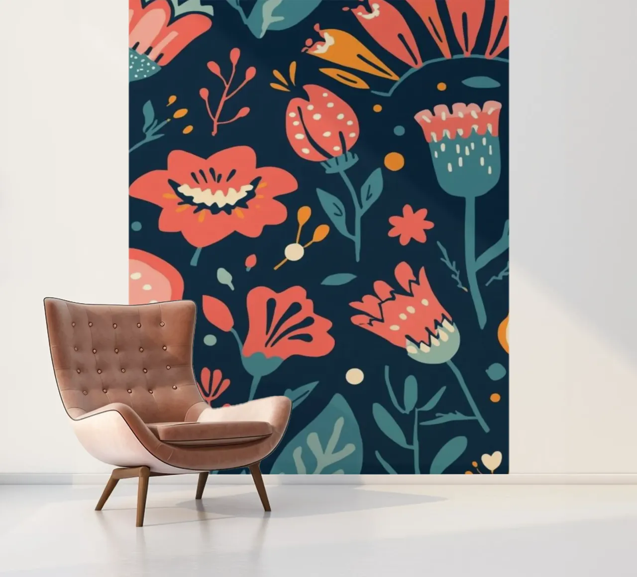 Bloom fotobehang van Tabea Jule