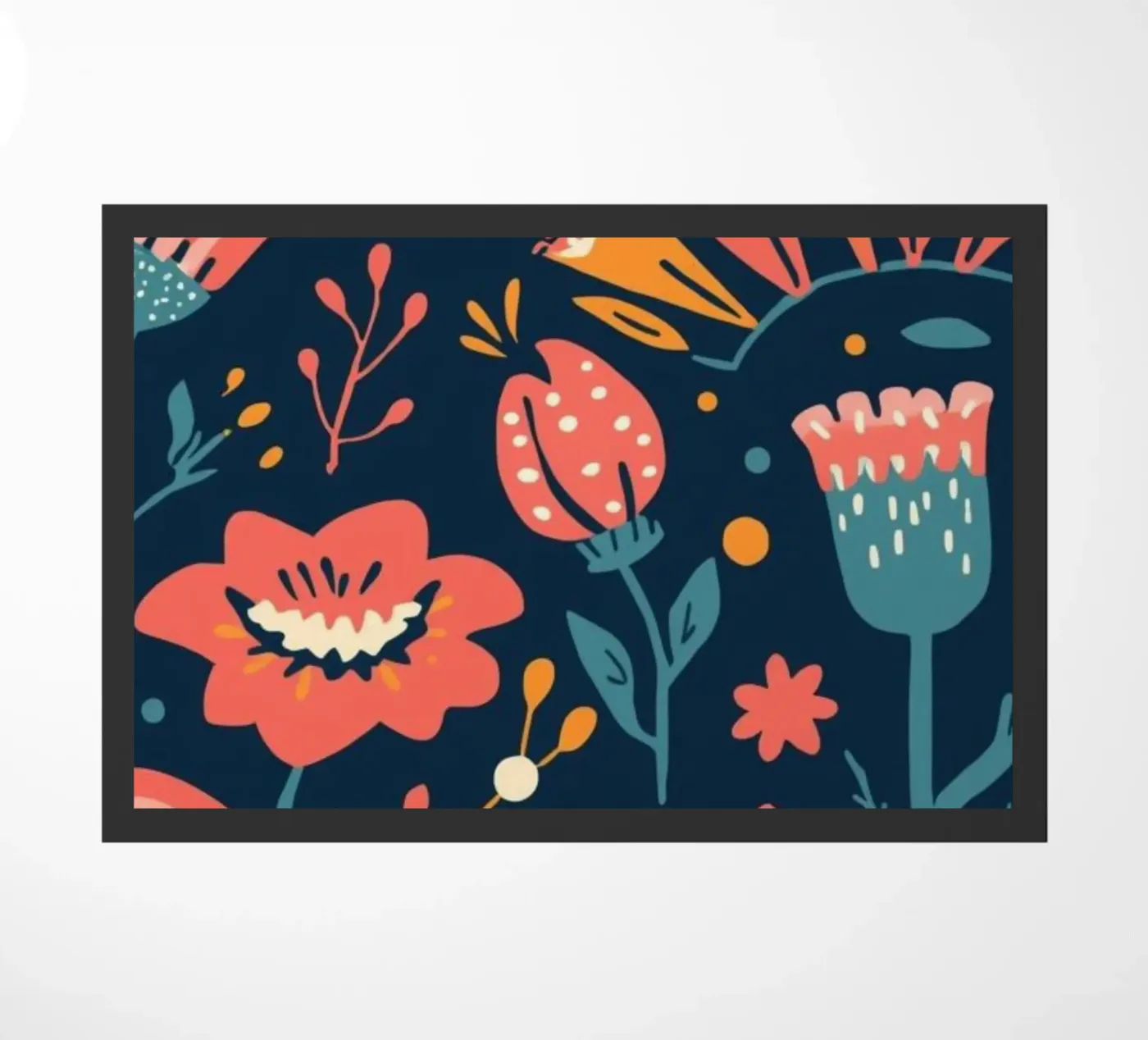 Bloom Fußmatte von Tabea Jule