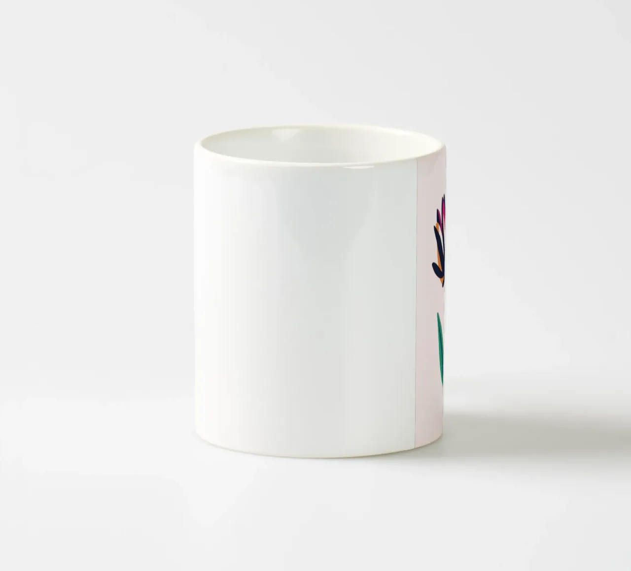 Springtime ceramic mug by Tabea Jule