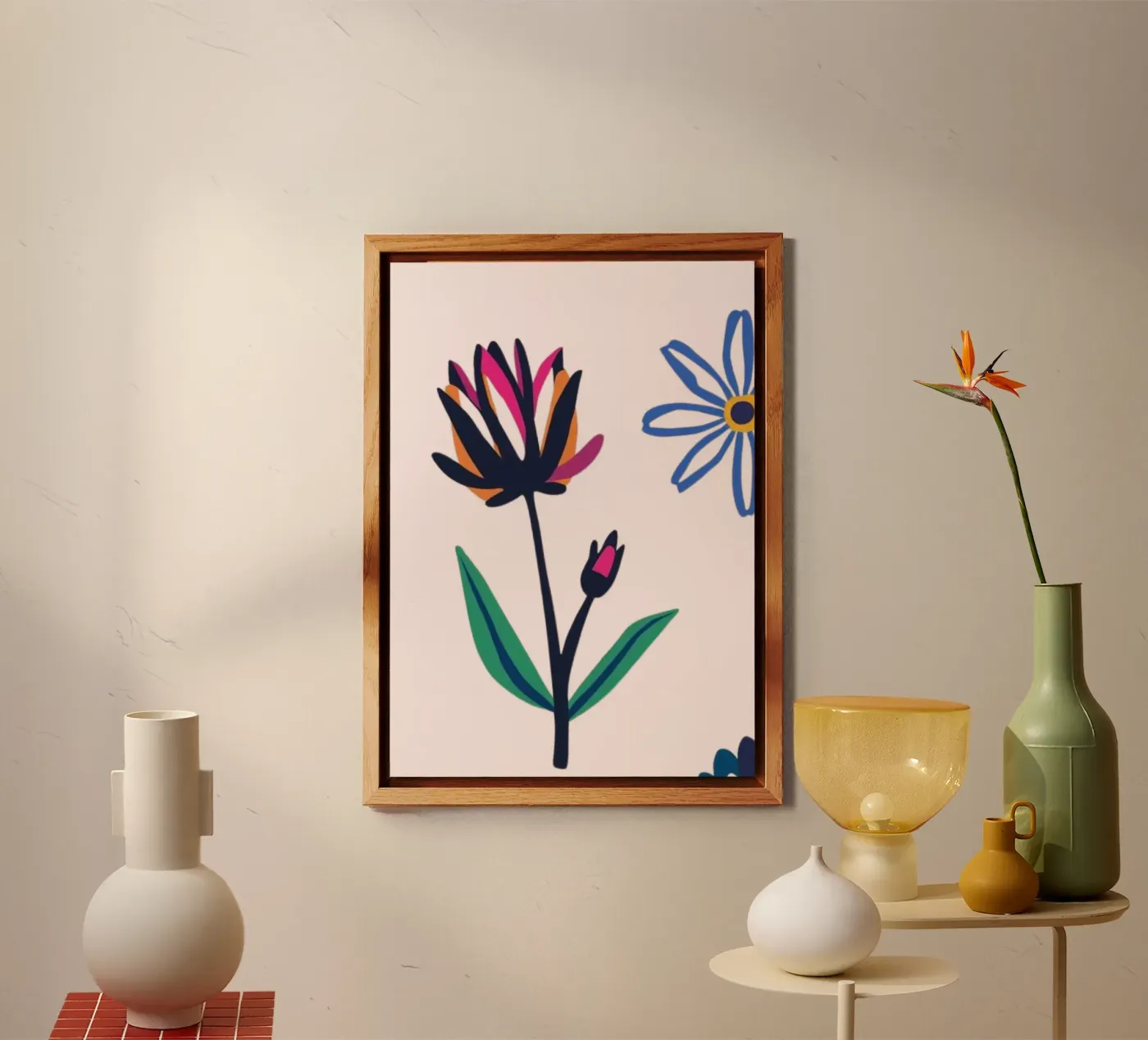 Springtime aluminium-dibond van Tabea Jule