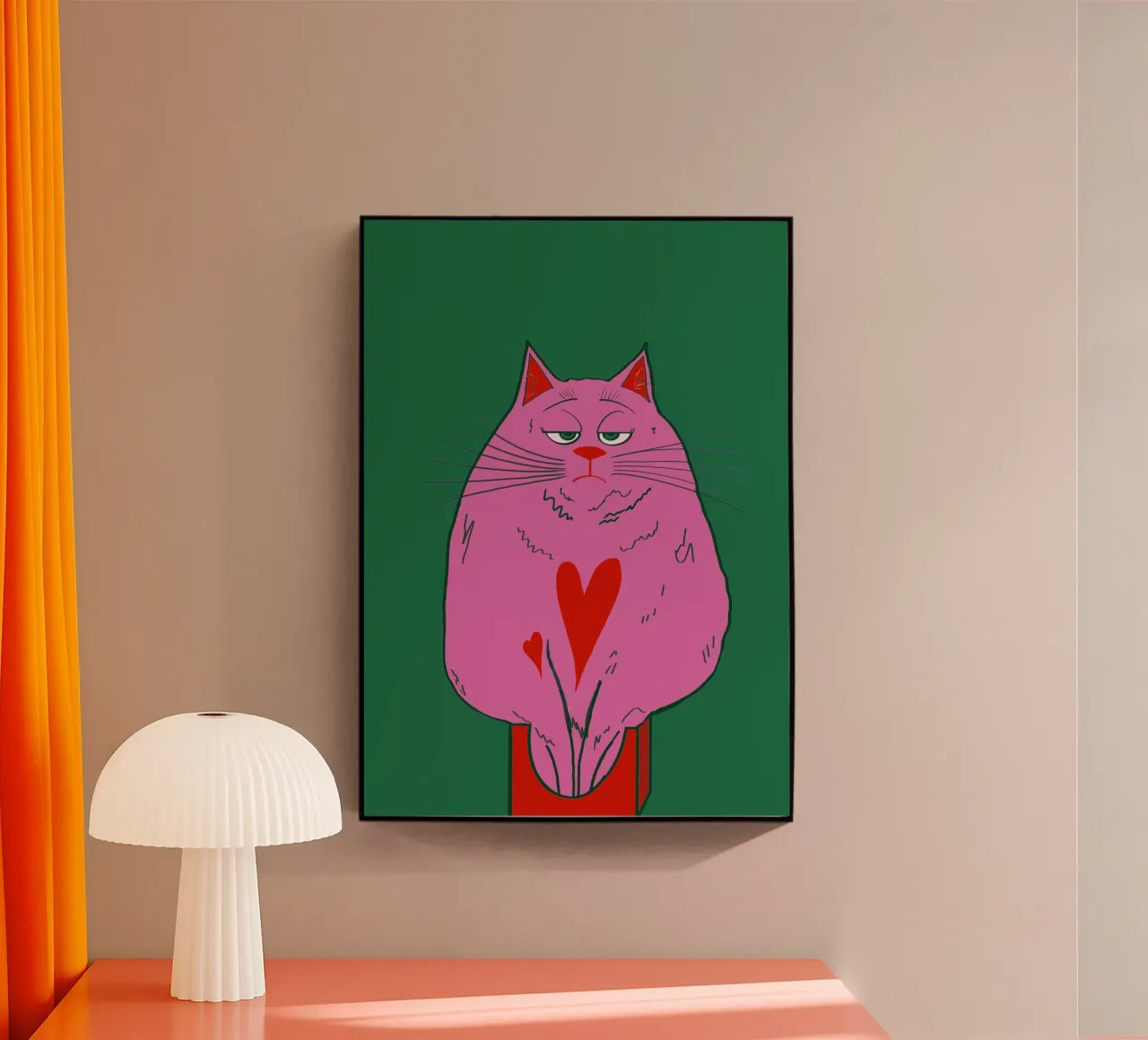 Cool Cat plexiglas de Fesofi