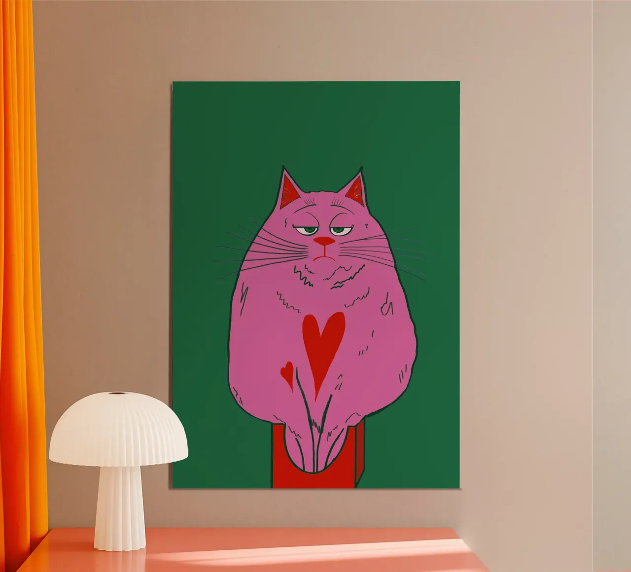 Cool Cat poster da Fesofi