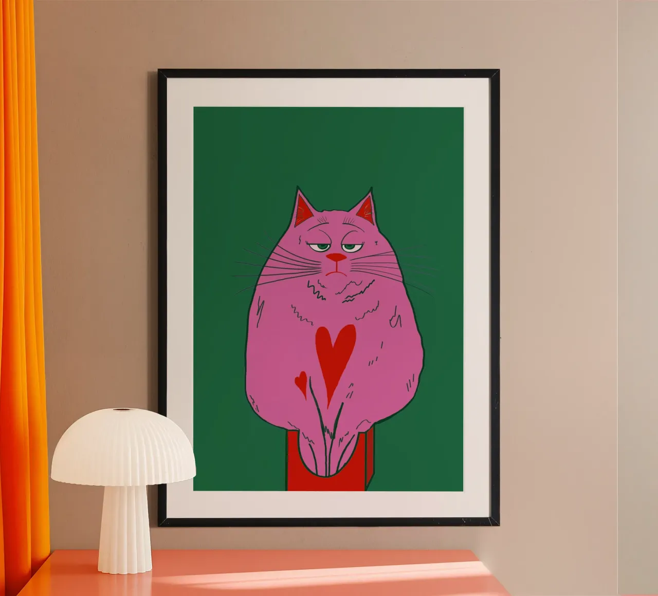 Cool Cat poster da Fesofi