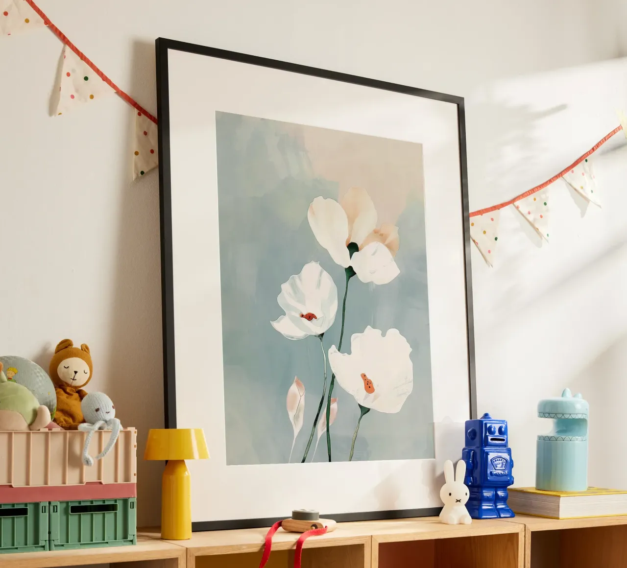 White Bloom Study poster by softsoul