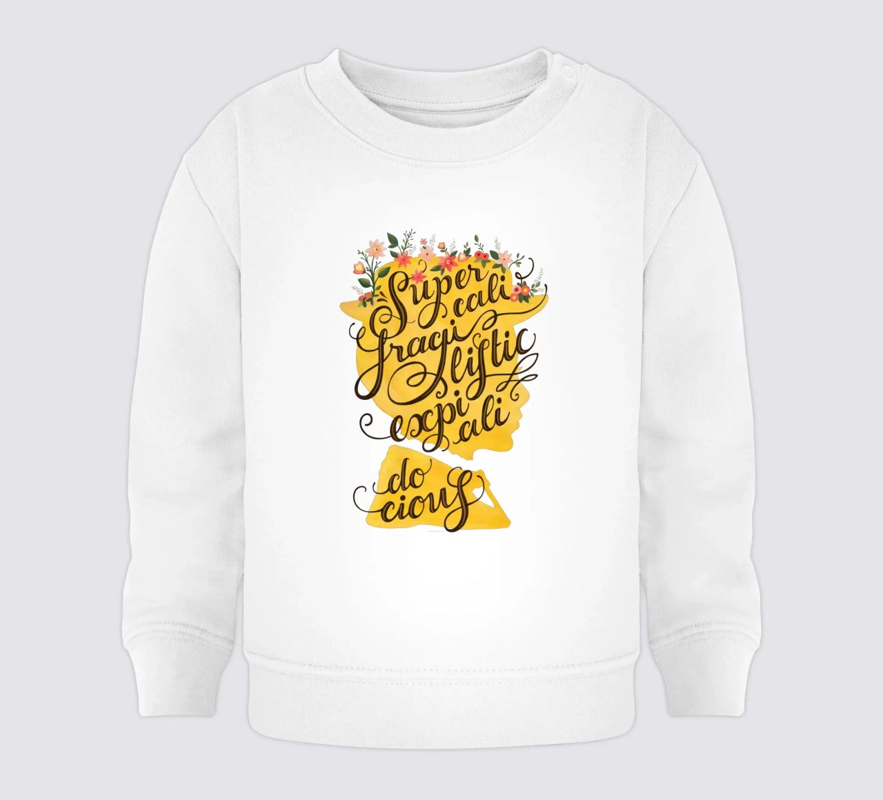 Supercalifragilisticexpialidocious - Draw Me A Song Project sweat pour bébé de Nour Tohme