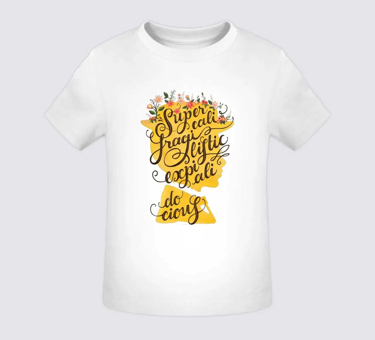 Supercalifragilisticexpialidocious - Draw Me A Song Project maglietta neonato da Nour Tohme