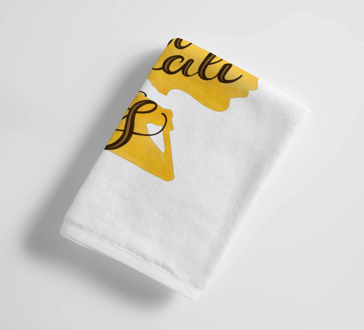 Supercalifragilisticexpialidocious - Draw Me A Song Project towel by Nour Tohme