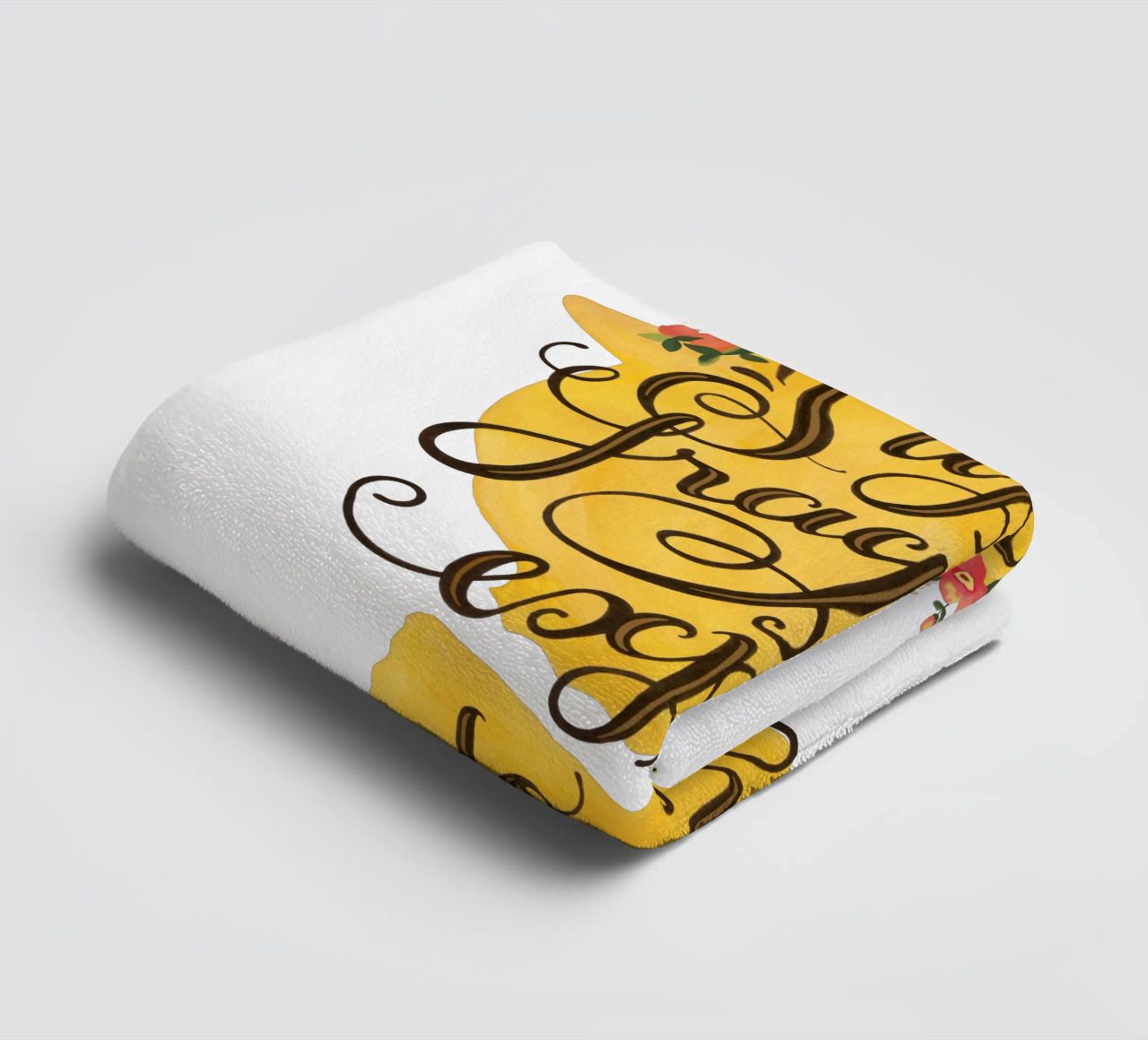 Supercalifragilisticexpialidocious - Draw Me A Song Project towel by Nour Tohme