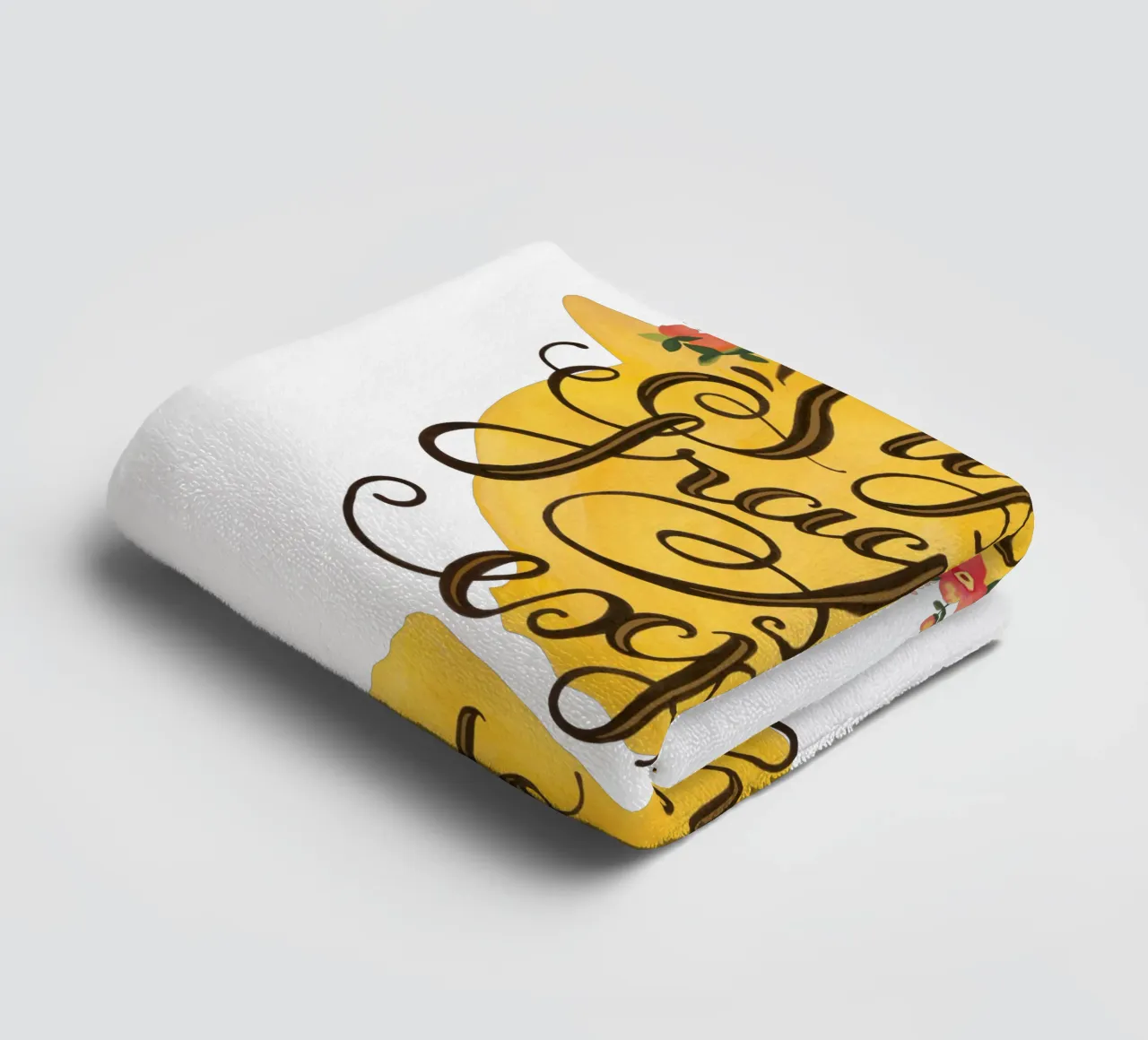 Supercalifragilisticexpialidocious - Draw Me A Song Project Handtuch von Nour Tohme