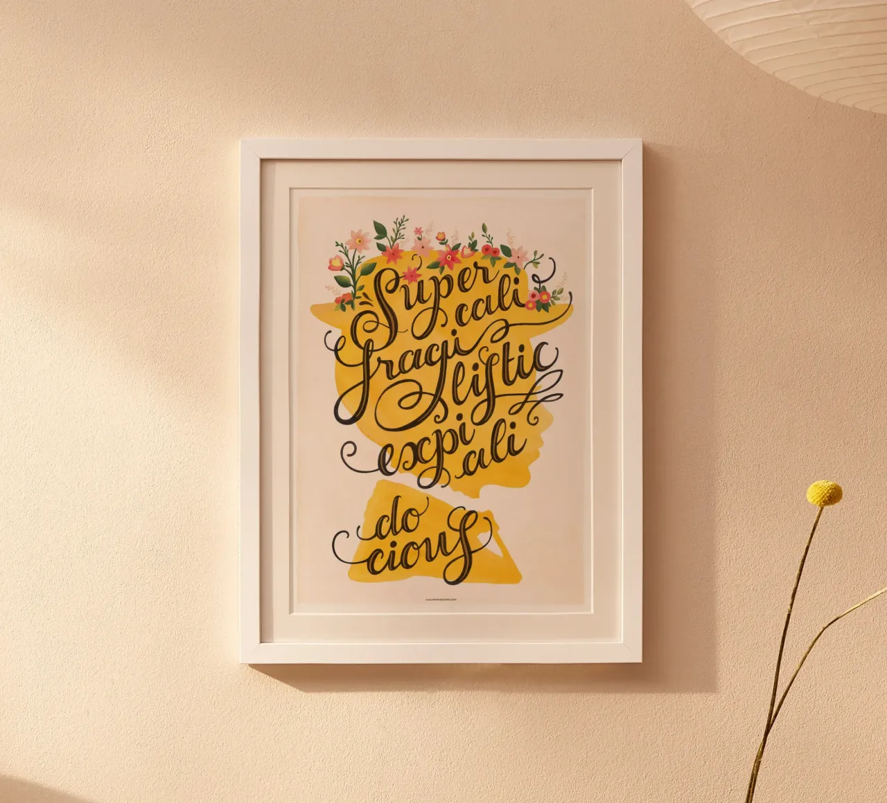 Supercalifragilisticexpialidocious - Draw Me A Song Project Hahnemühle von Nour Tohme