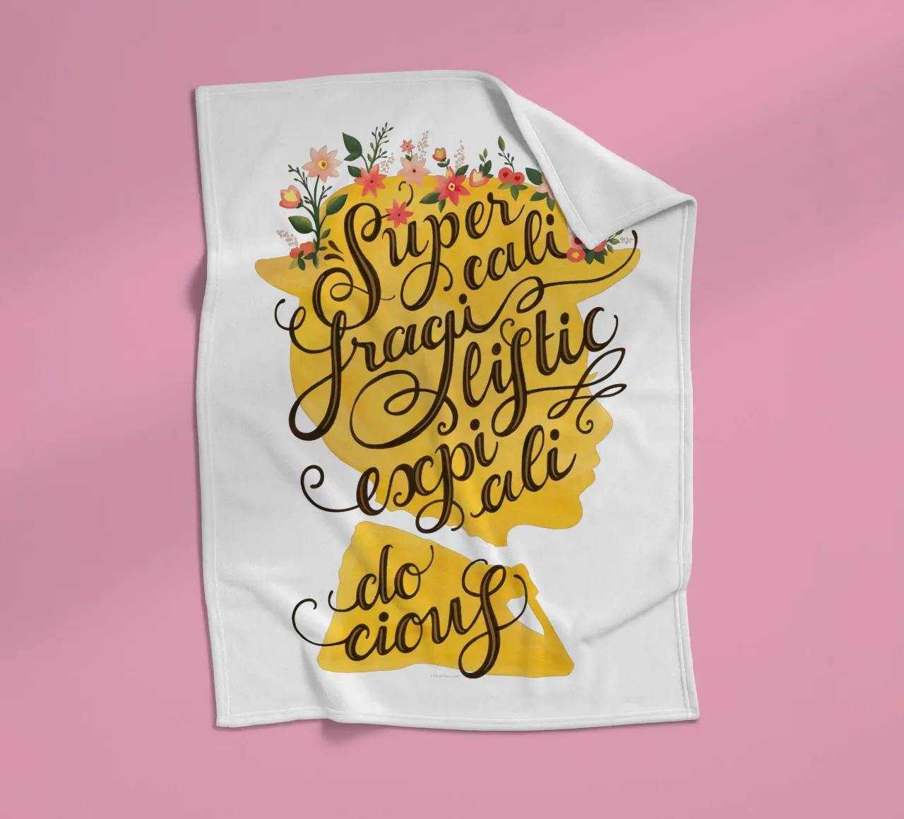 Supercalifragilisticexpialidocious - Draw Me A Song Project Fleecedecke von Nour Tohme