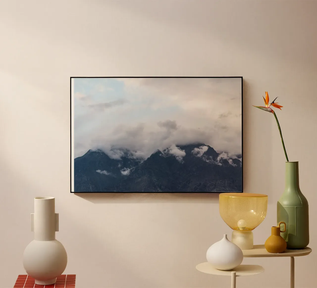 Cloudy mountain plexiglass da photolovers