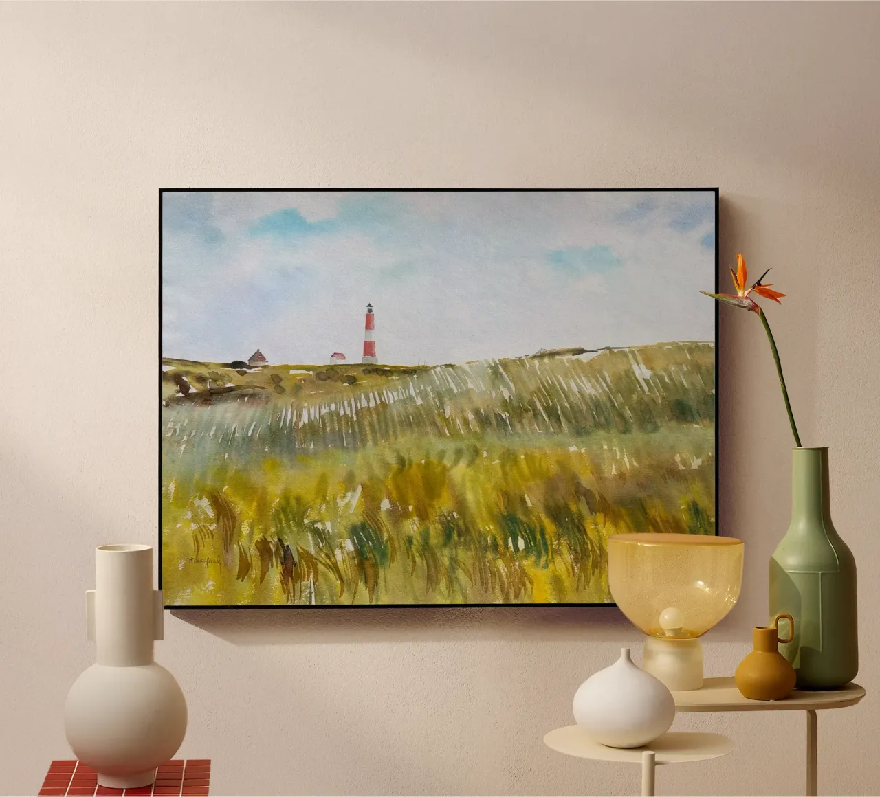 Faro | Acquerello plexiglass da Nordlicht Atelier