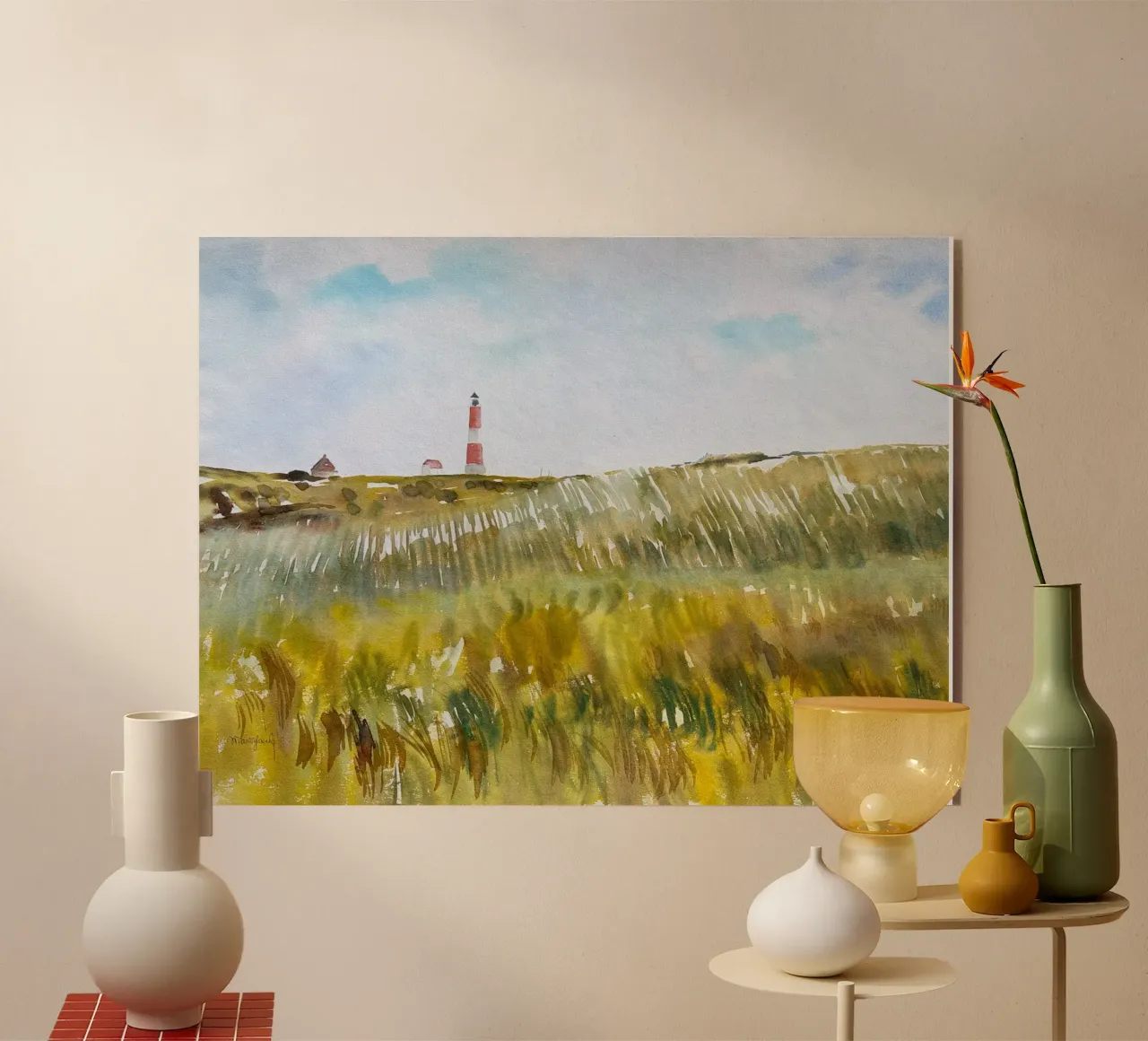 Faro | Acquerello plexiglass da Nordlicht Atelier