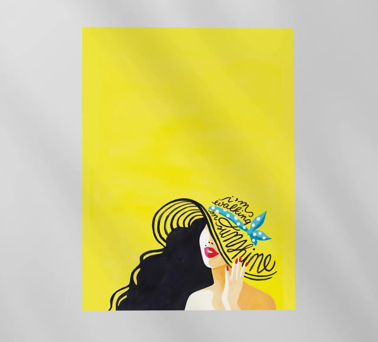 Walking on Sunshine - Draw Me A Song pellicola backlit da Nour Tohme