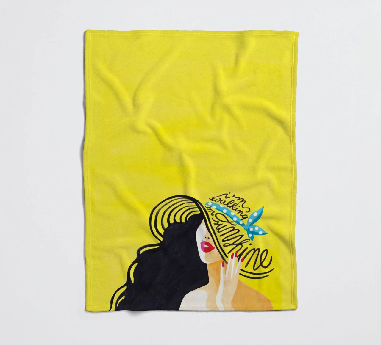 Walking on Sunshine - Draw Me A Song coperta in pile da Nour Tohme
