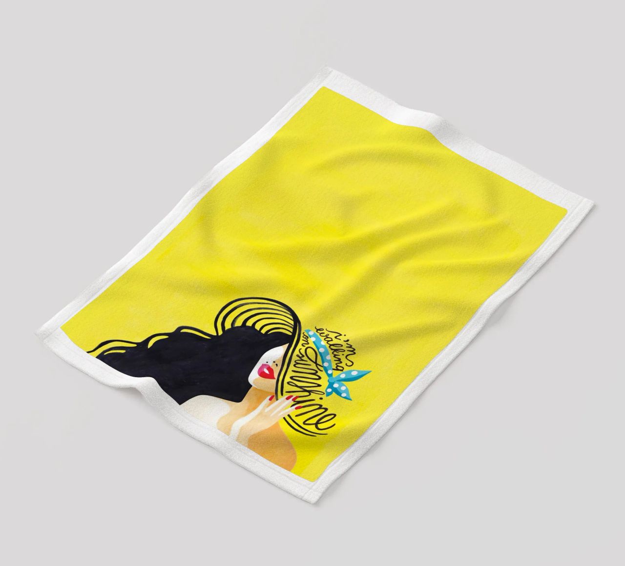 Walking on Sunshine - Draw Me A Song coperta in pile da Nour Tohme