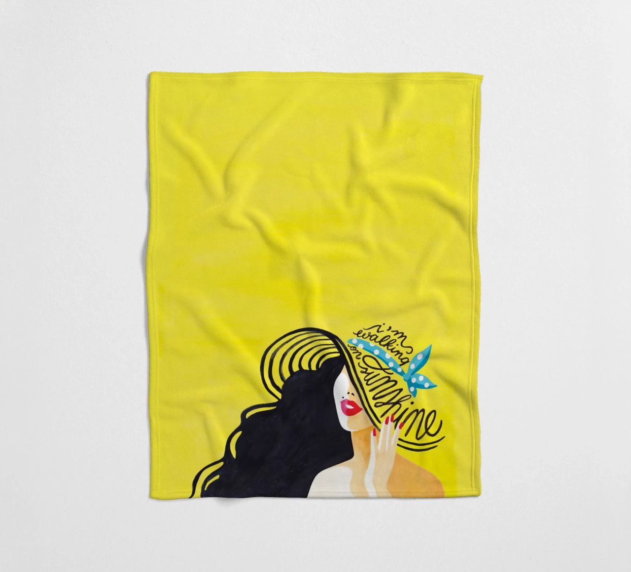 Walking on Sunshine - Draw Me A Song coperta in pile da Nour Tohme