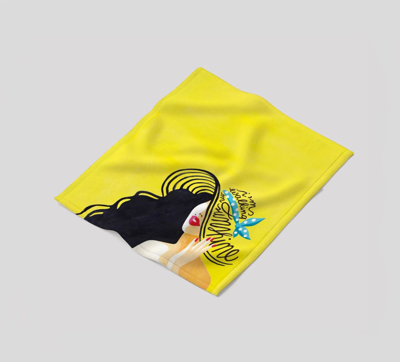 Walking on Sunshine - Draw Me A Song coperta in pile da Nour Tohme