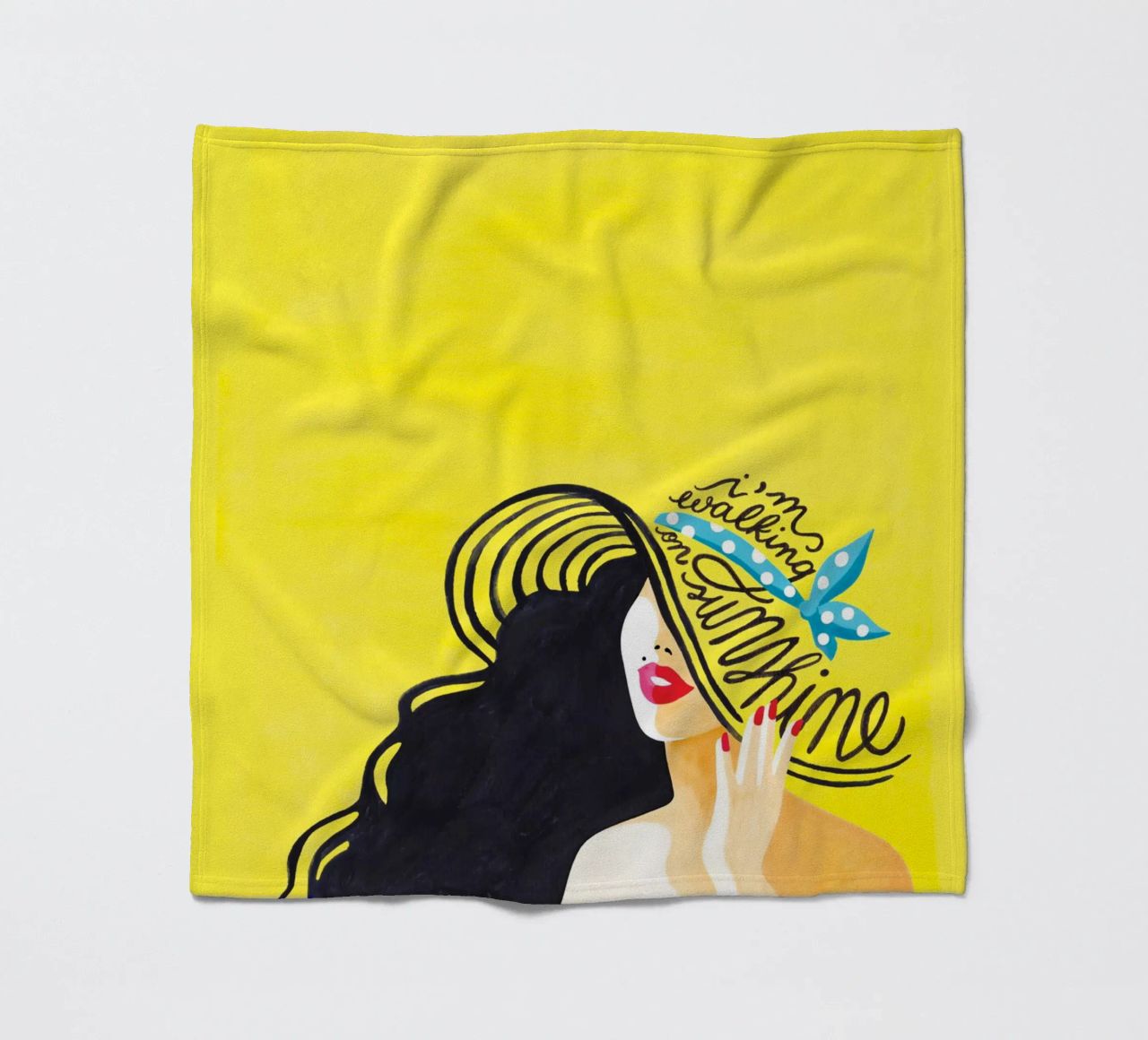 Walking on Sunshine - Draw Me A Song coperta in pile da Nour Tohme