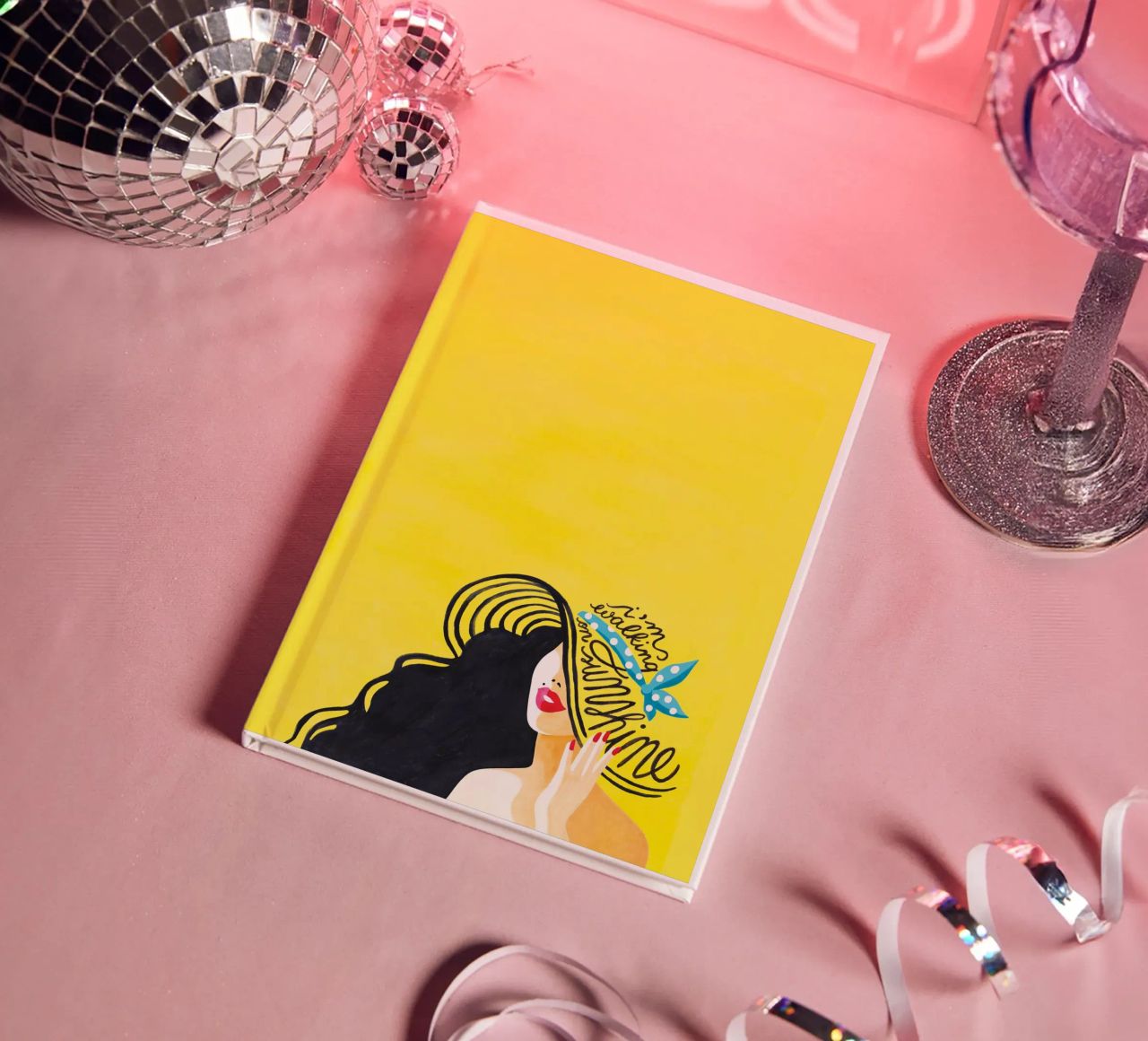 Walking on Sunshine - Draw Me A Song notebook by Nour Tohme