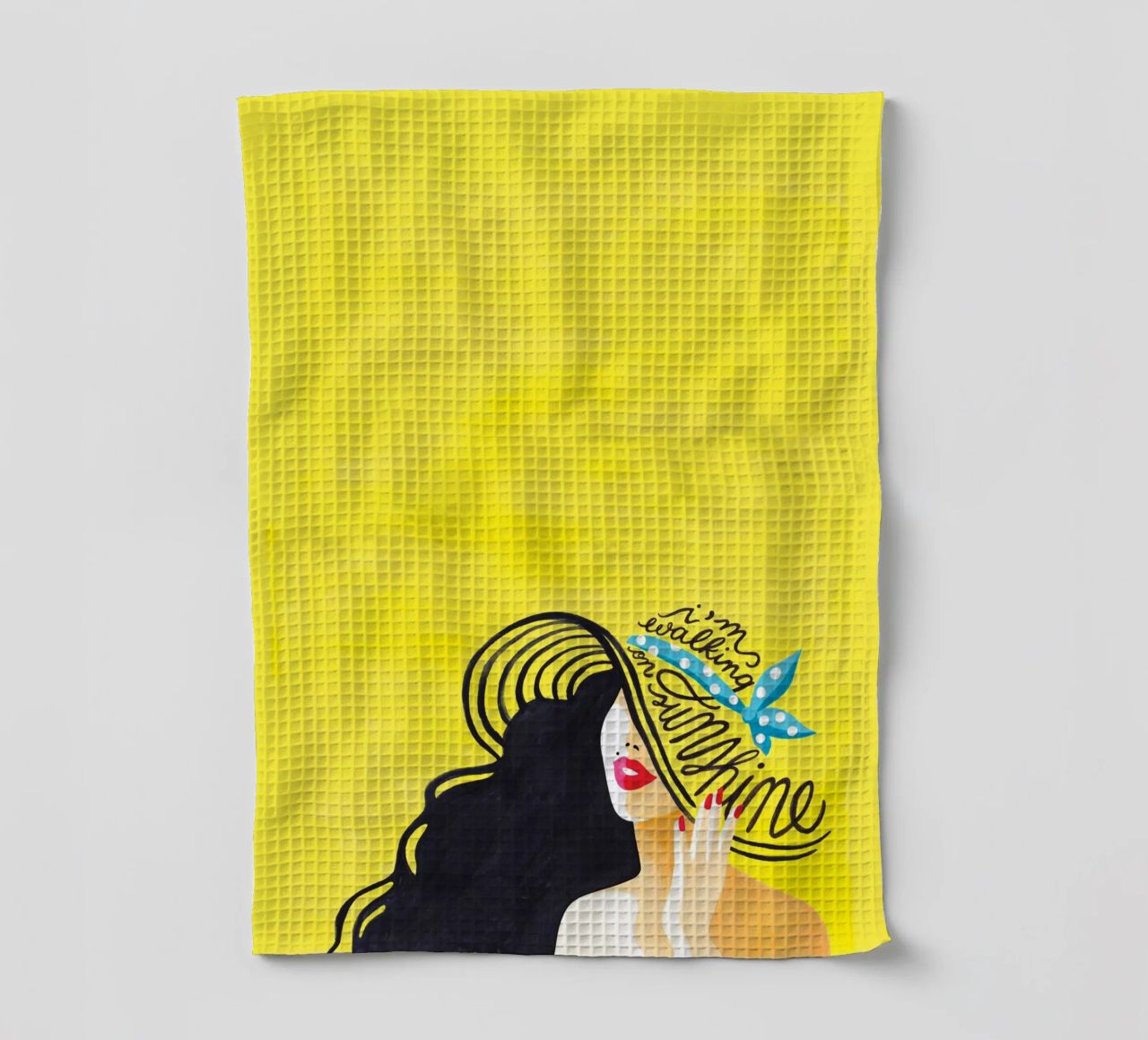 Walking on Sunshine - Draw Me A Song torchon de Nour Tohme