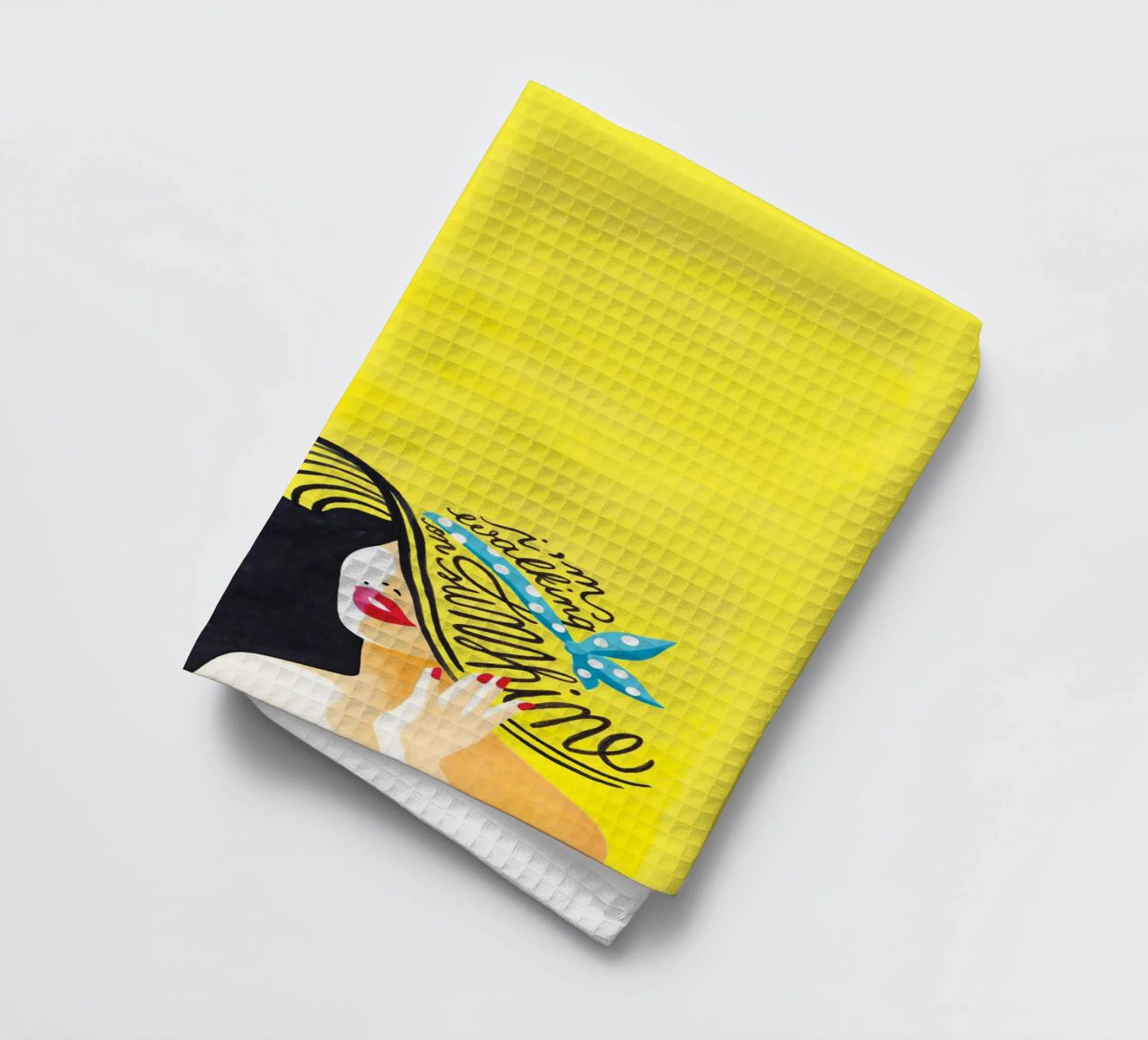 Walking on Sunshine - Draw Me A Song torchon de Nour Tohme