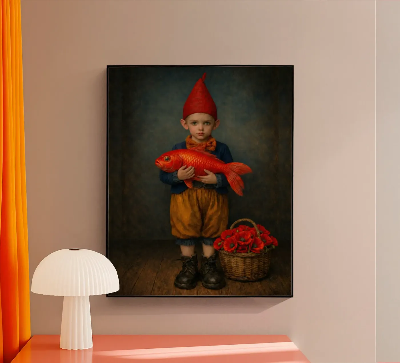 Pierrot plexiglas de vincenzomarzocchiartist