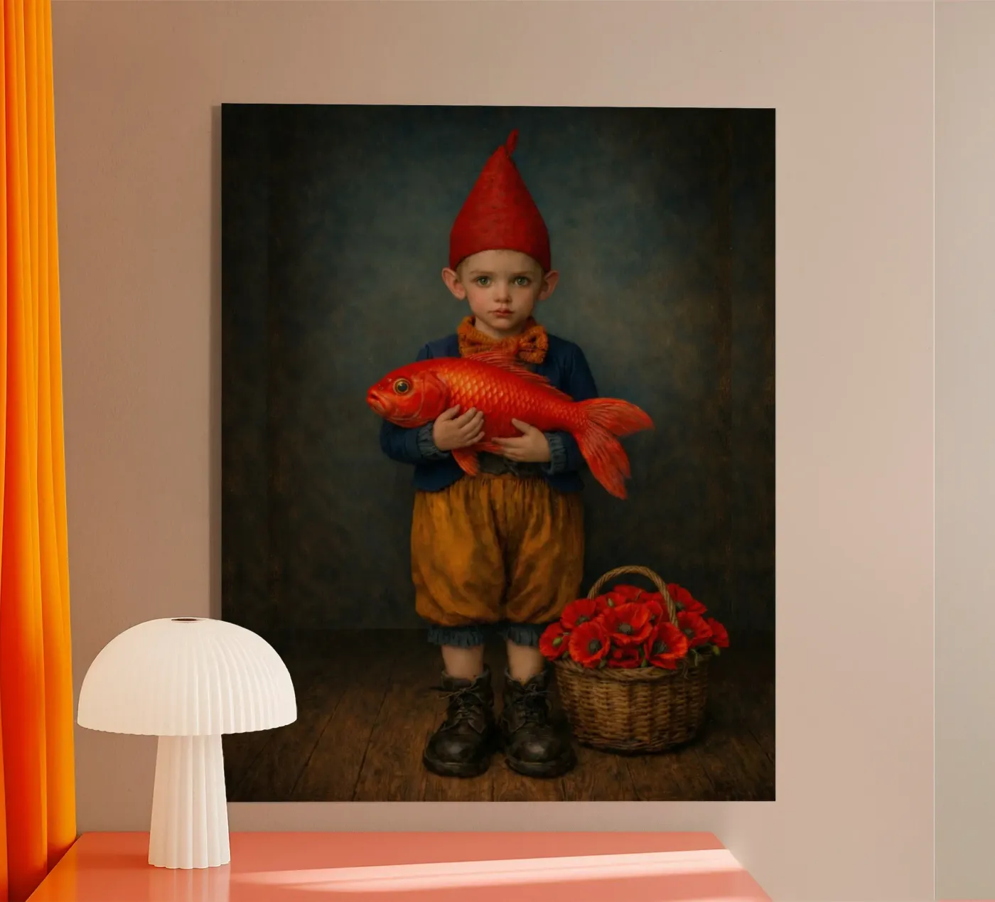 Pierrot plexiglas de vincenzomarzocchiartist