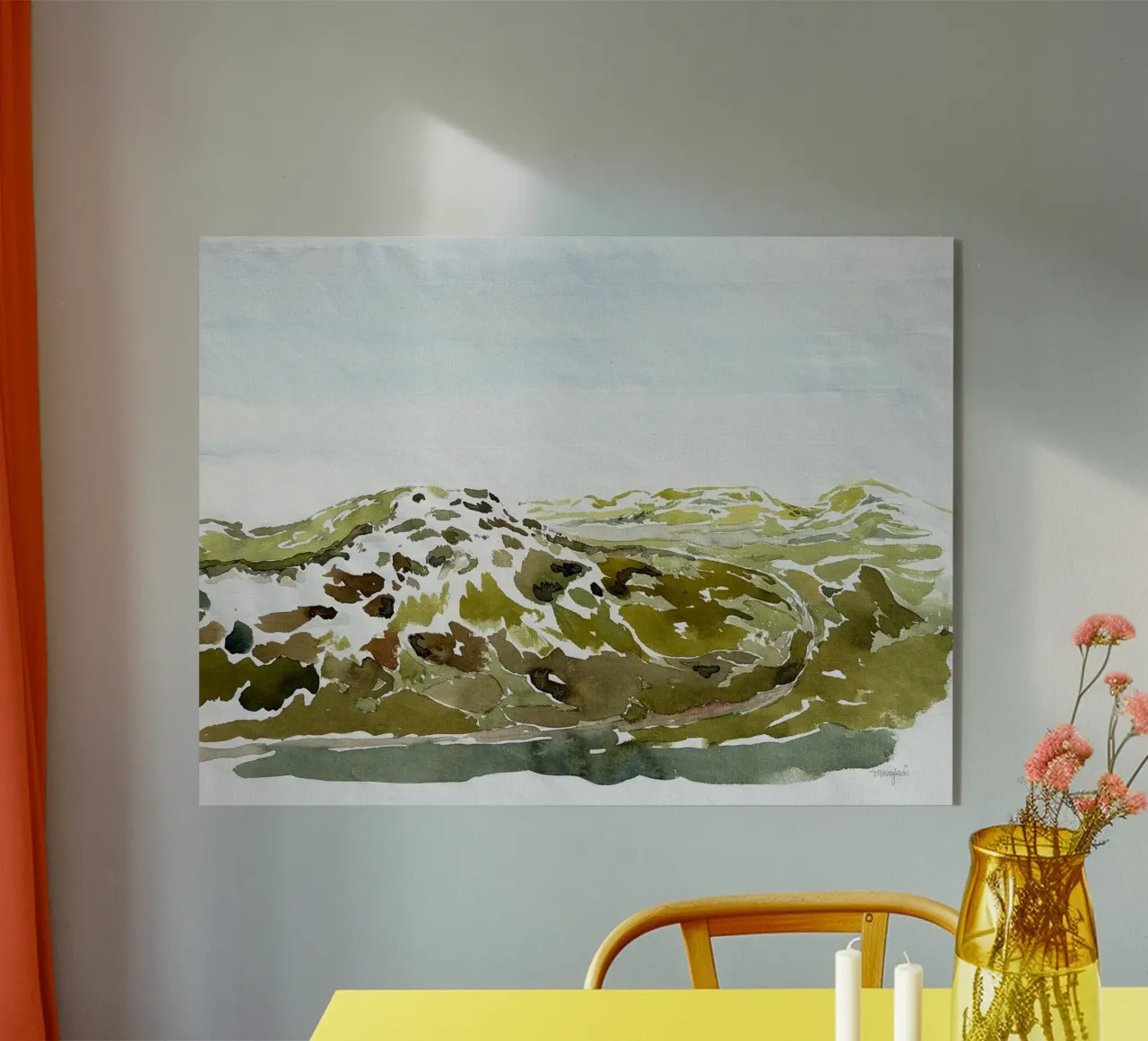 Dune | Acquerello plexiglass da Nordlicht Atelier