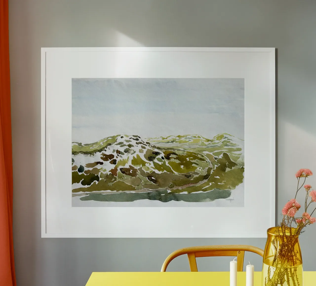 Dune | Acquerello poster da Nordlicht Atelier