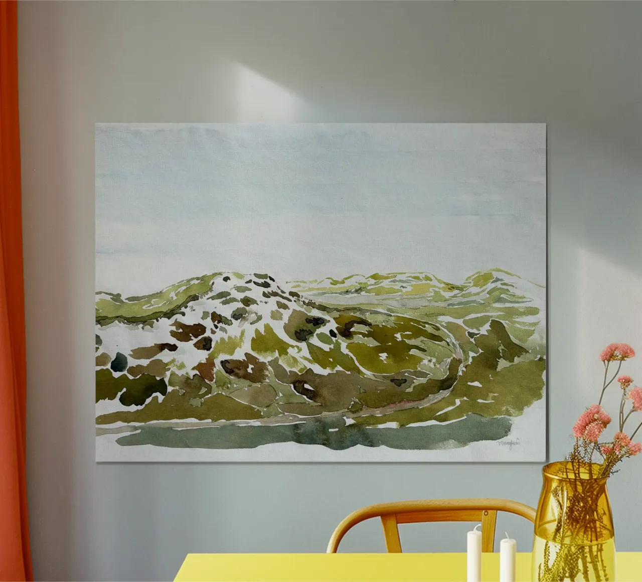 Dune | Acquerello poster da Nordlicht Atelier