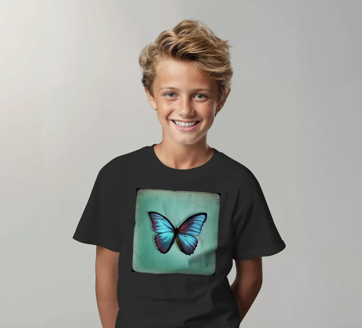 Butterfly kids t-shirt by Eva Nev Photography