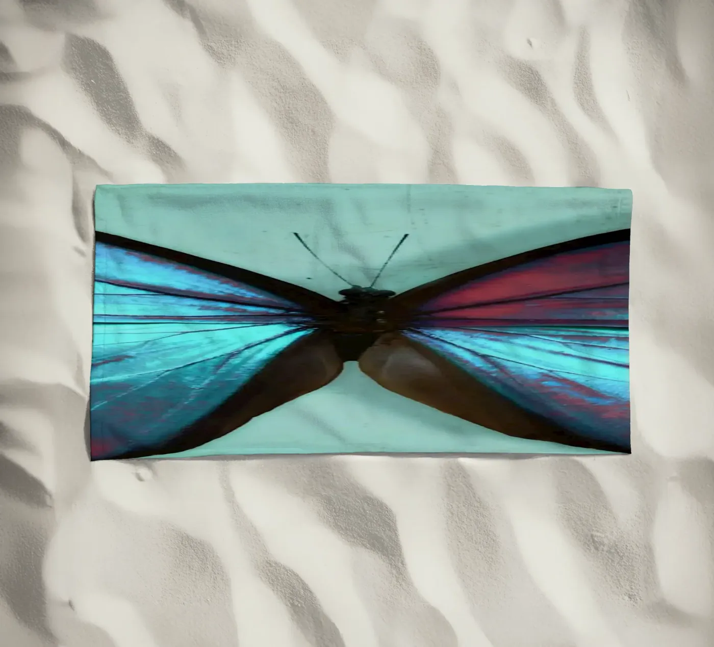 Papillon serviette de plage de Eva Nev Photography