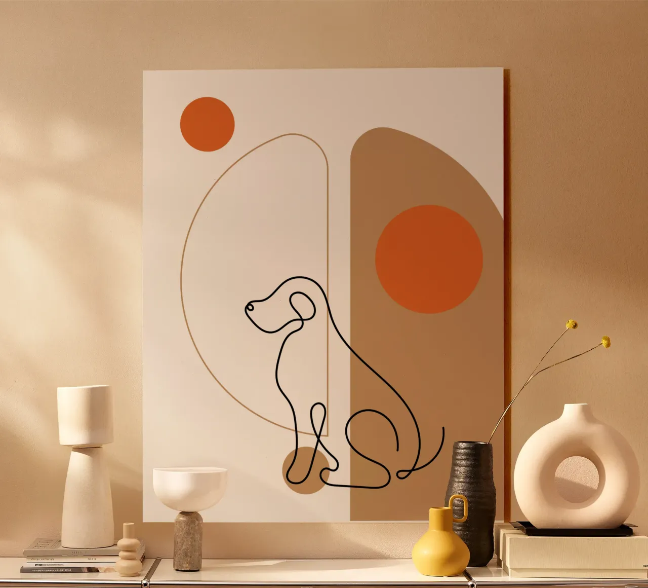 Cane minimalista plexiglass da YSV MINIMALIST