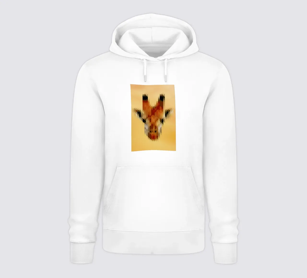 Giraffe felpa con cappuccio da Nur Mut