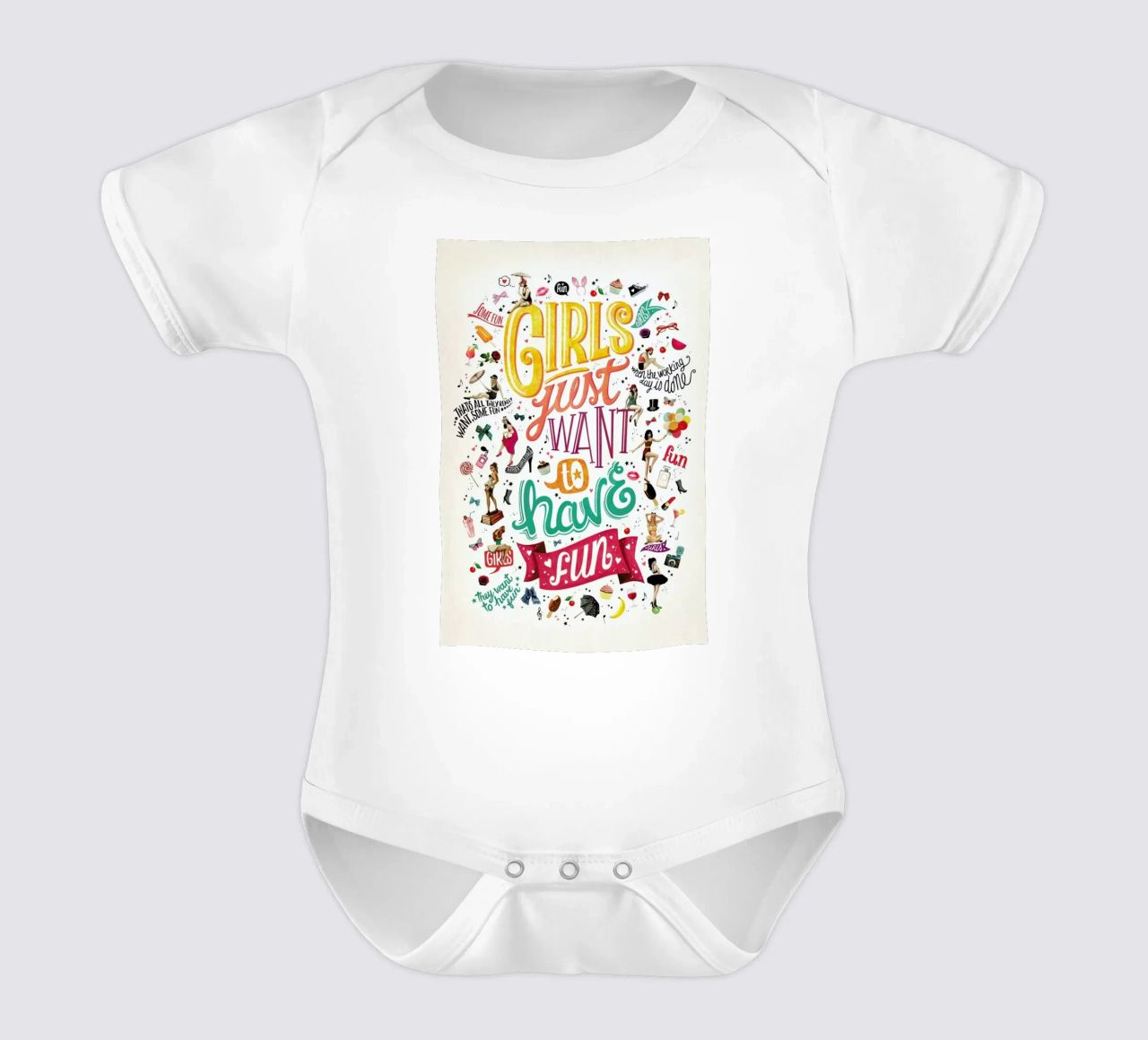 Girls Just Want to Have Fun - Draw Me A Song Project body bébé de Nour Tohme
