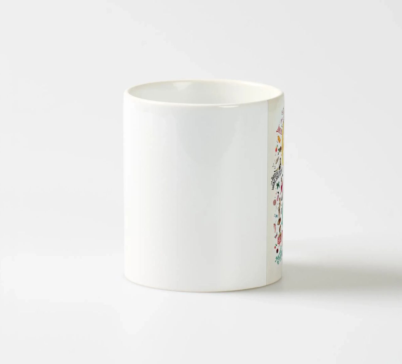 Girls Just Want to Have Fun - Draw Me A Song Project mug en céramique de Nour Tohme