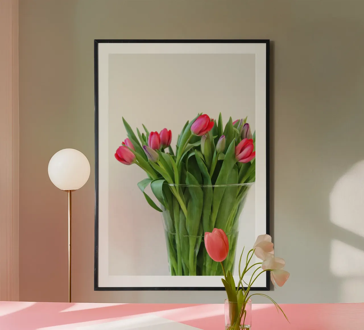 Red Tulips poster by Soul Traffic