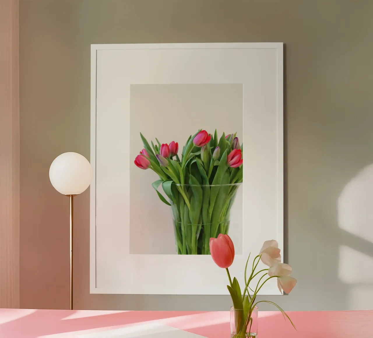 Red Tulips poster by Soul Traffic