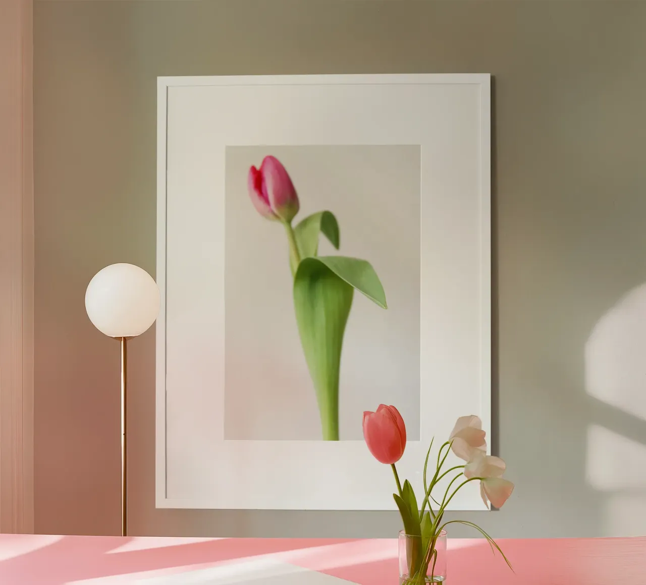 Rode tulp poster van Soul Traffic