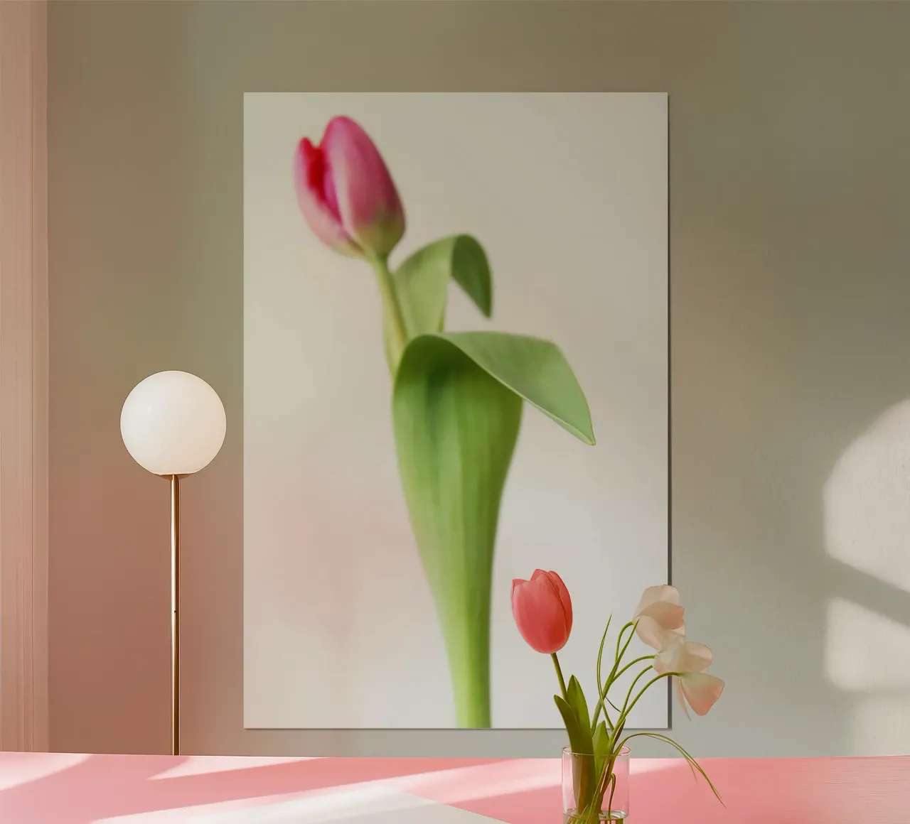 Rode tulp poster van Soul Traffic